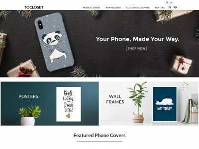 tocloset.com snapshot