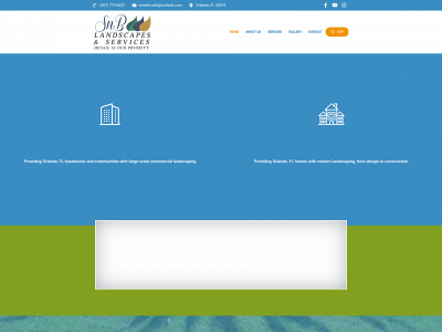 snblandscaping.com snapshot