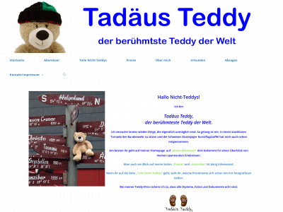 tadaeus-teddy.de snapshot