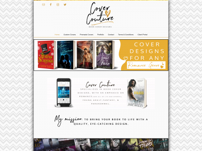 bookcovercouture.com snapshot