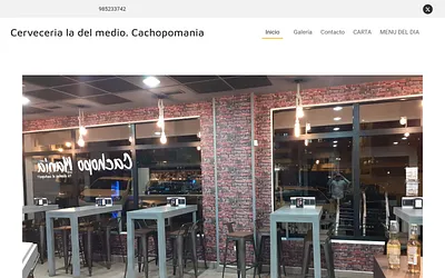 cervecerialadelmedio.com snapshot