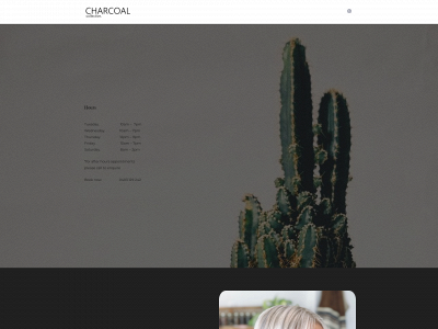 charcoalcollectivehair.com snapshot
