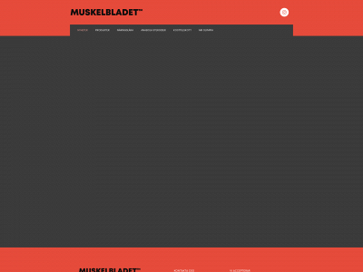 muskelbladet.online snapshot