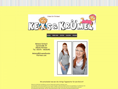 kruemelbande-flettmar.com snapshot