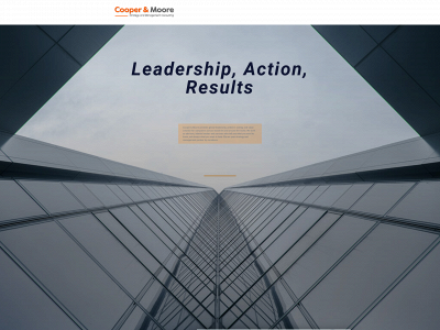 cooperandmoore.com snapshot