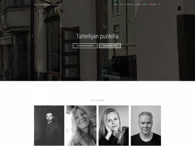 artsmanagement.fi snapshot