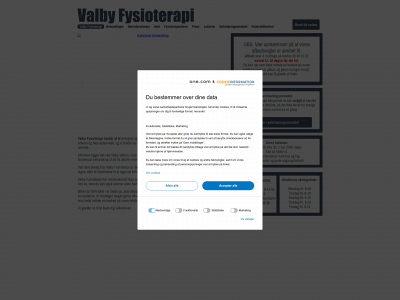 valbyfysioterapi.dk snapshot