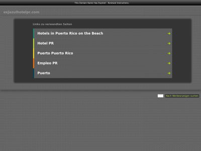 esjazulhotelpr.com snapshot
