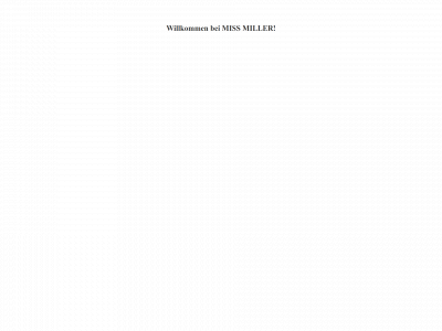 miss-miller.com snapshot