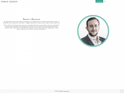simonfredin.se snapshot