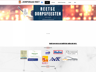 reetsedorpsfeesten.be snapshot