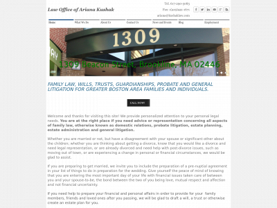 www.kushaklaw.com snapshot