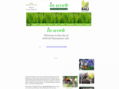 inwork.org.uk snapshot