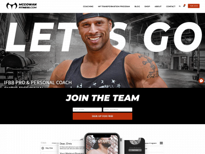 mcgowanfitness.com snapshot