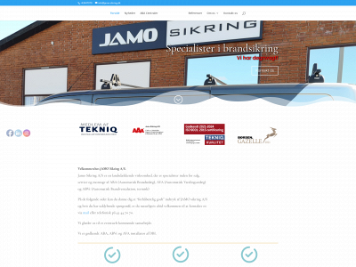 jamo-sikring.dk snapshot