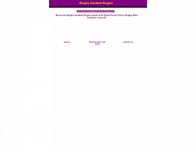 bingleyhandbells.org.uk snapshot