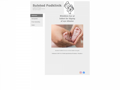 sulstedfodklinik.dk snapshot