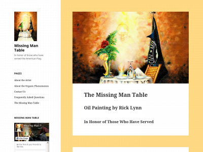 themissingmantable.com snapshot