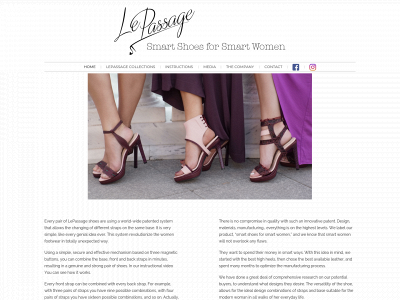 lepassageshoes.com snapshot