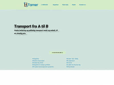 tamer.no snapshot
