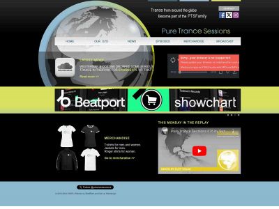 puretrancesessions.com snapshot