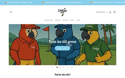 exoticagolf.se snapshot