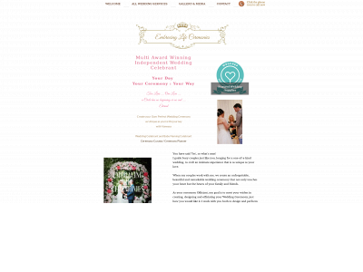 embracing-life-ceremonies.com snapshot