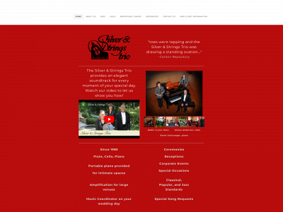 www.silverandstringstrio.com snapshot