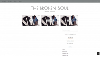 thebrokensoul.com snapshot