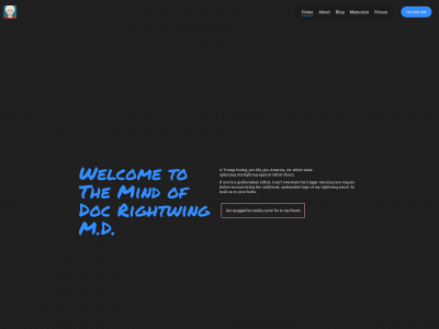 docrightwing.com snapshot