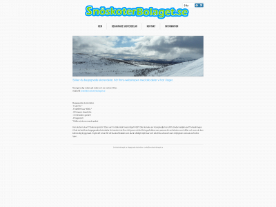 snoskoterbolaget.se snapshot