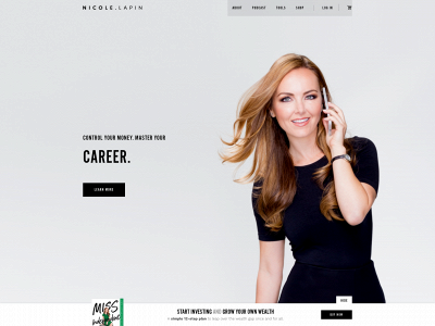 nicolelapin.com snapshot