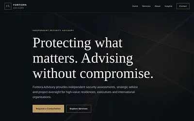 fortioraadvisory.com snapshot