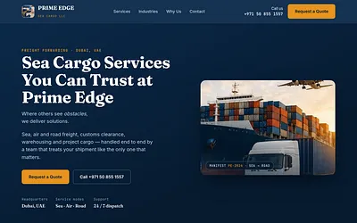 primeedgeseacargo.ae snapshot
