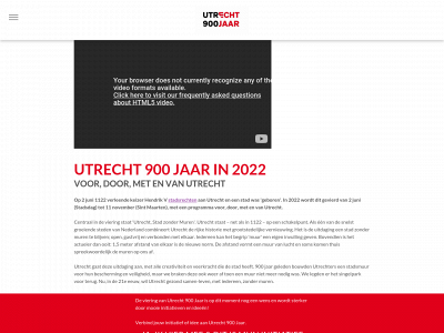 utrecht900.nl snapshot
