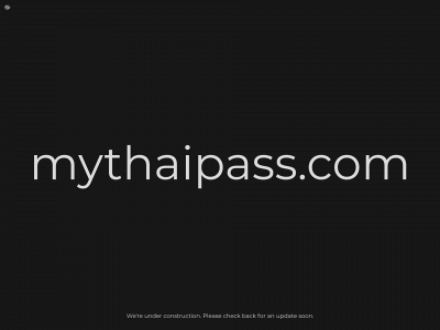 mythaipass.com snapshot