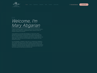 maryhabgarian.com snapshot