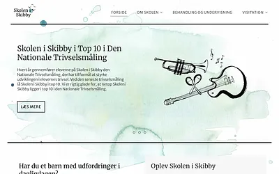 skoleniskibby.dk snapshot