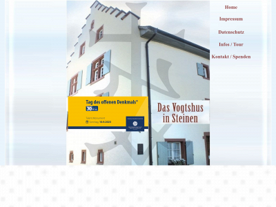vogtshaus-steinen.de snapshot