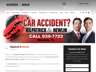 kilpatricklawfirm.com snapshot
