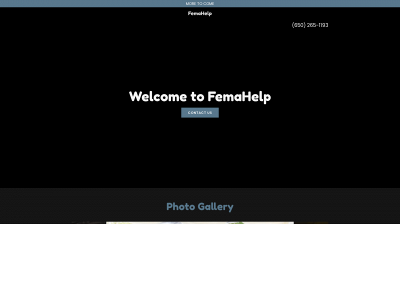 femahelp.com snapshot