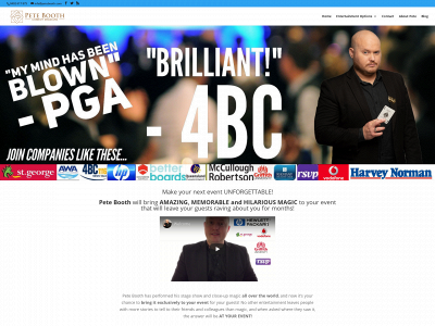 petebooth.com snapshot