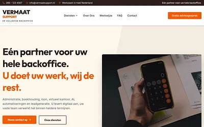 vermaatsupport.nl snapshot