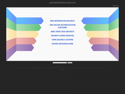 promptshieldsecurity.com snapshot