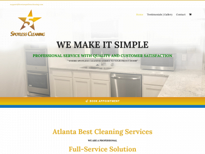 fivestarspotlesscleaning.com snapshot