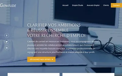 genitude.fr snapshot