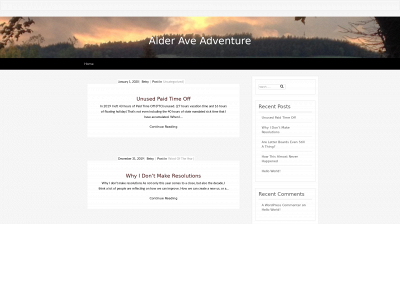 alderaveadventure.com snapshot