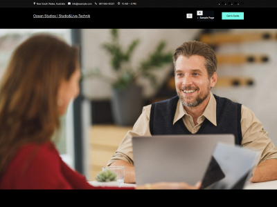 ocean-studios.net snapshot