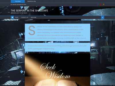 theserpentintheshadows.org snapshot