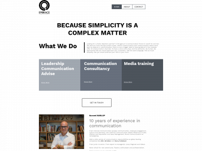 embracecommunication.be snapshot